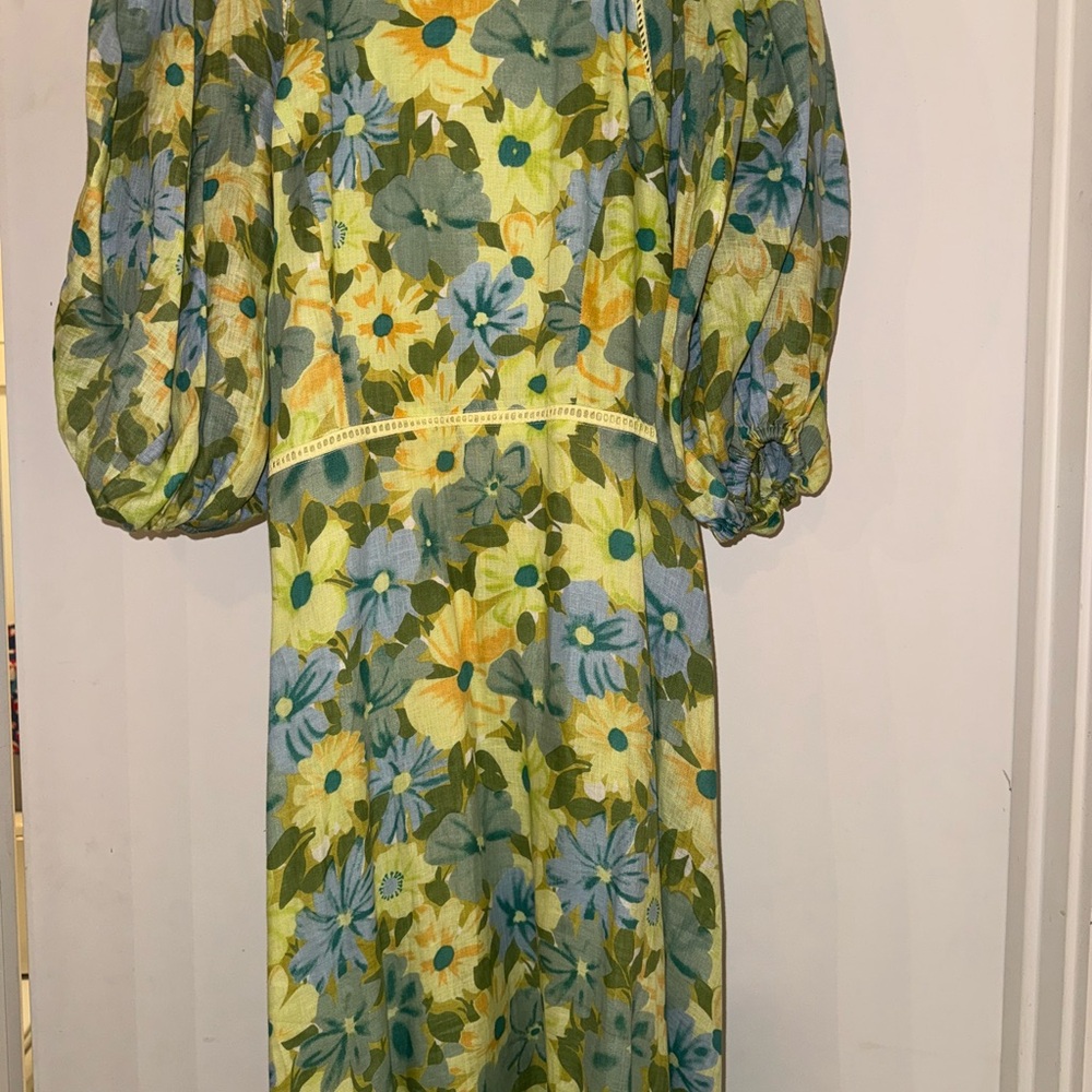 Faithfull the Brand Floral Maxi Dress- Size Small